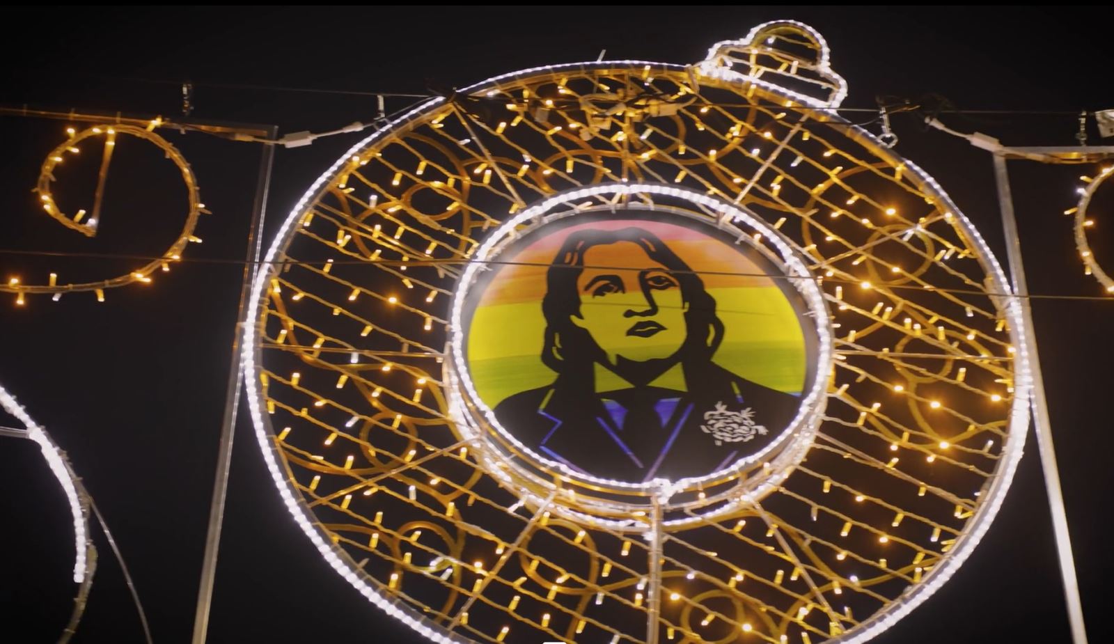 Oscar Wild Christmas Light